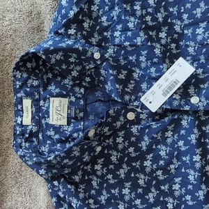 J.Crew classic shirt, blue, medium